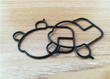 ปะเก็นยางซิลิโคนเกรดอาหารเกรดยางแบน EPDM NBR ซิลิโคน FKM Rubber Sealing Gasket