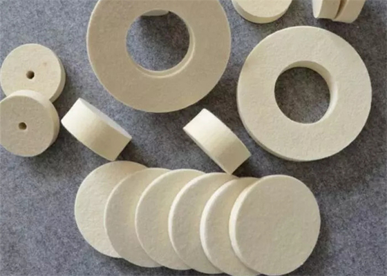 ปะเก็นผ้าสักหลาดขนแกะอุตสาหกรรม PTFE เครื่องซักผ้าแบนเครื่องซักผ้าขนสัตว์สักหลาดซีลน้ำมันขนาดที่กำหนดเอง