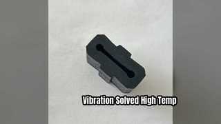 HNBR Rubber Block Vibration Isolator อุณหภูมิสูง